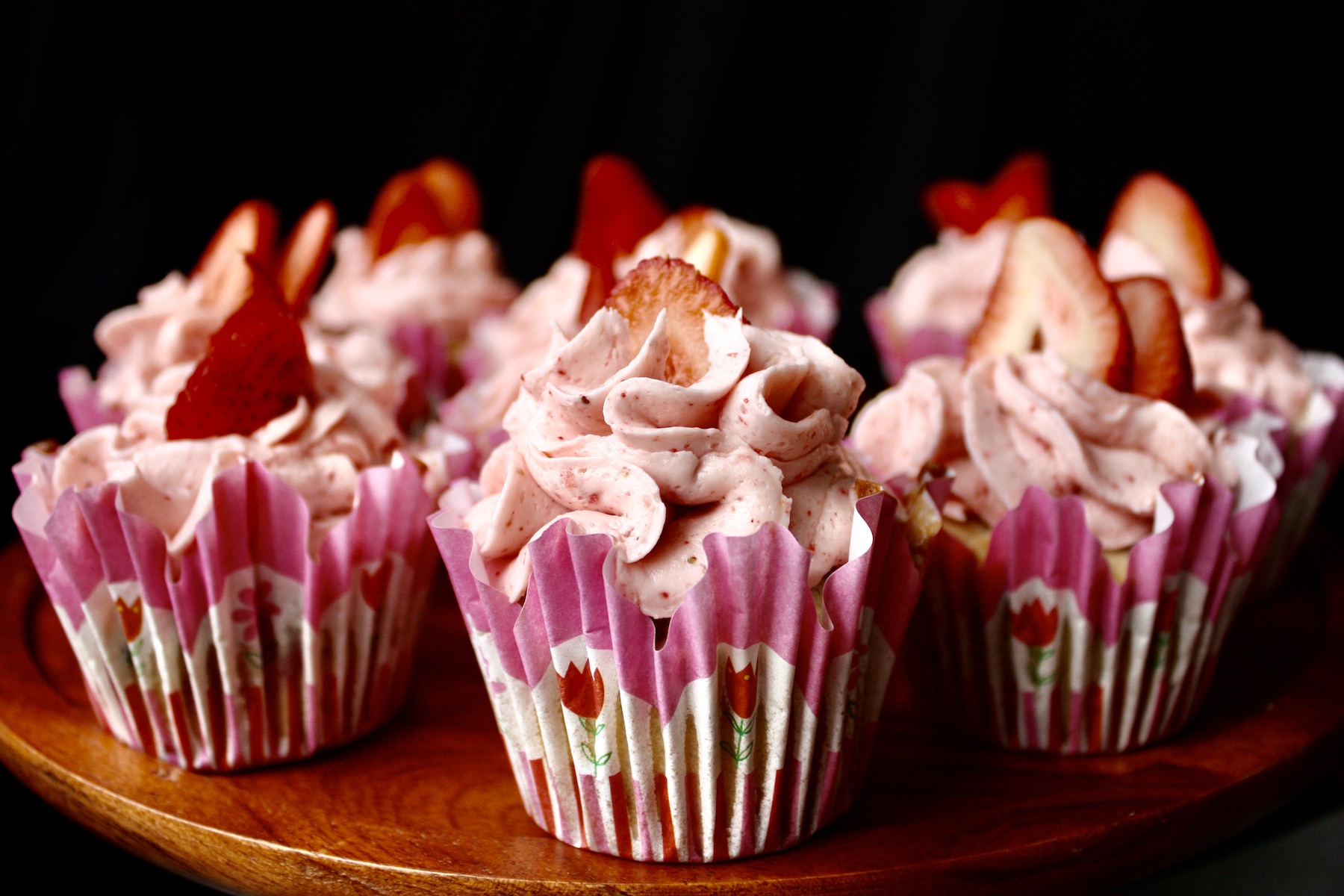 The best Strawberry Daiquiri Cupcakes! image